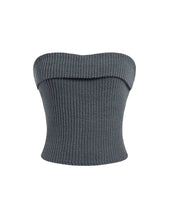 Load image into Gallery viewer, Ribbed Knit Tube Top
