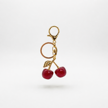 Load image into Gallery viewer, Petite Cherry Bag Charm