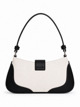 Load image into Gallery viewer, CUCI Canvas Buckle Shoulder Bag - Tuxedo