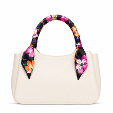 Load image into Gallery viewer, Midnight Bloom Bag Scarf