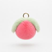 Load image into Gallery viewer, Luxe Peach Bag Charm