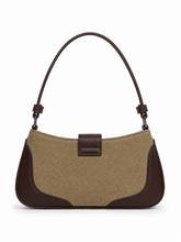 Load image into Gallery viewer, CUCI Canvas Buckle Shoulder Bag - Mocha