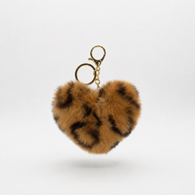 Load image into Gallery viewer, Sable Heart Bag Charm