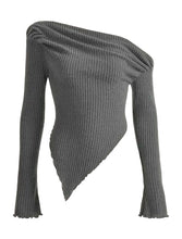 Load image into Gallery viewer, Ribbed Knit Long Sleeve
