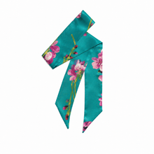 Load image into Gallery viewer, Jade Blossom Bag Scarf