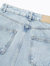 Load image into Gallery viewer, Jean Mini Skirt