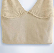 Load image into Gallery viewer, Ribbed Knit Tank Top
