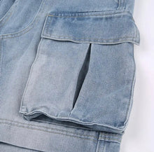 Load image into Gallery viewer, Cargo Pocket Jeans
