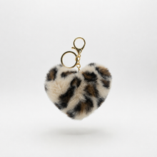 Load image into Gallery viewer, Sable Heart Bag Charm