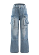 Load image into Gallery viewer, Cargo Pocket Jeans