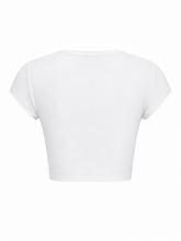 Load image into Gallery viewer, Short Sleeve Crop Top