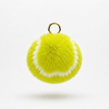 Load image into Gallery viewer, Luxe Tennis Ball Bag Charm