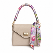 Load image into Gallery viewer, Blush Blossom Bag Scarf