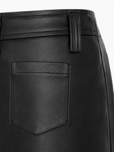Load image into Gallery viewer, Faux Leather Skirt