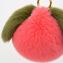 Load image into Gallery viewer, Luxe Peach Bag Charm