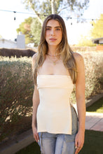 Load image into Gallery viewer, Zip Down Tube Top