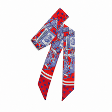 Load image into Gallery viewer, Crimson Heart Bag Scarf