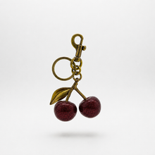 Load image into Gallery viewer, Vintage Cherry Bag Charm
