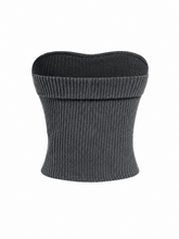 Load image into Gallery viewer, Ribbed Knit Tube Top