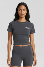 Load image into Gallery viewer, Cuci Fitted Essential Tee - Midnight Cement