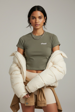 Load image into Gallery viewer, Cuci Fitted Essential Tee - Dessert Sage