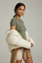 Load image into Gallery viewer, Cuci Fitted Essential Tee - Dessert Sage
