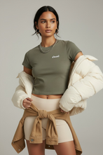 Load image into Gallery viewer, Cuci Fitted Essential Tee - Dessert Sage