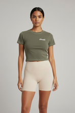 Load image into Gallery viewer, Cuci Fitted Essential Tee - Dessert Sage