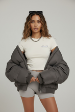 Load image into Gallery viewer, Cuci Fitted Essential Tee - Sandstone