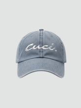 Load image into Gallery viewer, Cuci Signature Cotton Cap - Midnight Cement