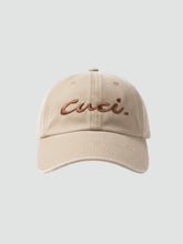 Load image into Gallery viewer, Cuci Signature Cotton Cap- Mocha Dust