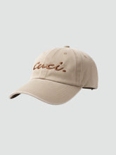 Load image into Gallery viewer, Cuci Signature Cotton Cap- Mocha Dust