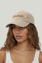 Load image into Gallery viewer, Cuci Signature Cotton Cap- Mocha Dust