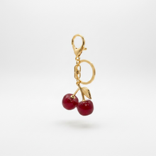 Load image into Gallery viewer, Petite Cherry Bag Charm