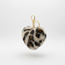 Load image into Gallery viewer, Sable Heart Bag Charm