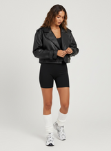 Load image into Gallery viewer, Faux Leather Jacket