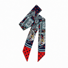 Load image into Gallery viewer, Heart &amp; Harness Bag Scarf
