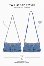 Load image into Gallery viewer, CUCI Soho Shoulder Bag - Denim
