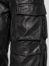 Load image into Gallery viewer, Faux Leather Cargo Pants
