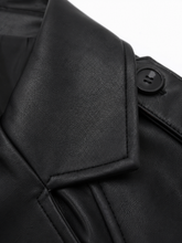 Load image into Gallery viewer, Faux Leather Jacket
