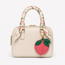Load image into Gallery viewer, Peach Coin Pouch Bag Charm
