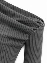 Load image into Gallery viewer, Ribbed Knit Long Sleeve
