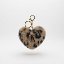 Load image into Gallery viewer, Sable Heart Bag Charm
