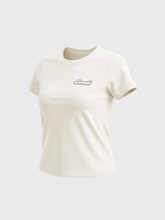 Load image into Gallery viewer, Cuci Fitted Essential Tee - Sandstone

