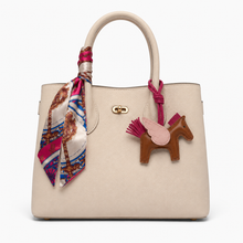 Load image into Gallery viewer, Pink Duchess Bag Scarf
