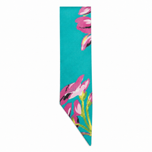 Load image into Gallery viewer, Jade Blossom Bag Scarf
