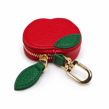 Load image into Gallery viewer, Apple Coin Pouch Bag Charm
