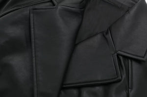 Faux Leather Jacket