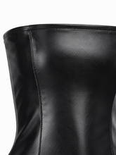 Load image into Gallery viewer, Faux Leather Mini Dress
