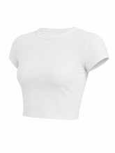 Load image into Gallery viewer, Short Sleeve Crop Top
